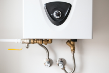 Modern gas water heater