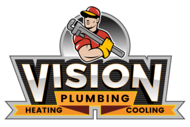 Logo of Vision Plumbing Heating Cooling in Kelowna & surrounding Okanagan cities
